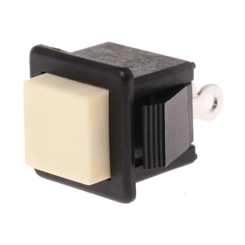 APEM 1400N Series Push Button Switch Momentary Panel Mount SPDT 16.5 mm Cutout 12 V dc 1415NC WHITE