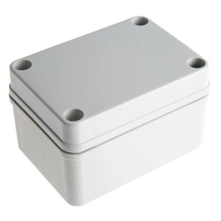Fibox Piccolo Series Grey Grey Lid Polycarbonate Enclosure IP66 IP67 IK08 65 mm x 110 mm x 80 mm PC B 65 G ENCLOSURE