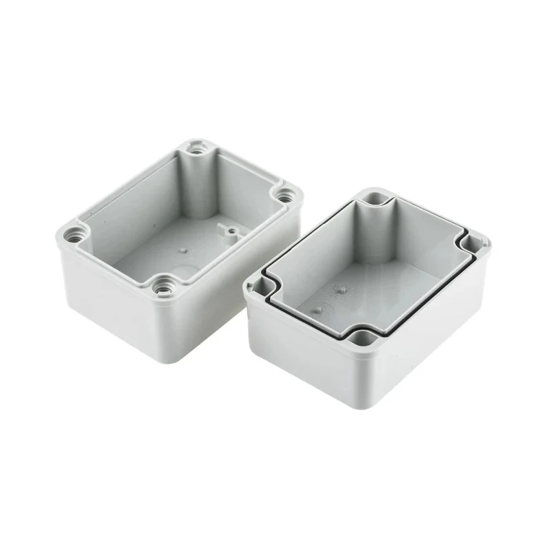 Fibox Piccolo Series Polycarbonate Grey Lid Enclosure IP67 IP66 IK08 85 mm x 110 mm x 80 mm PC B 85 G ENCLOSURE