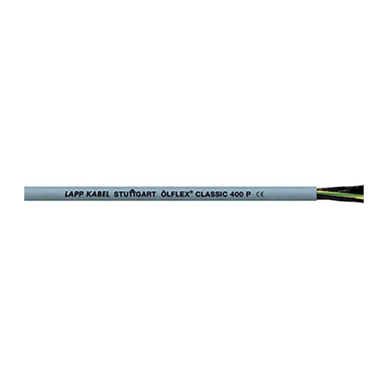 Lapp ÖLFLEX CLASSIC 400 P Control Cable, 7 Cores 16 AWG, Unscreened, 50 m, Silver Grey Polyurethane Compound 1312307
