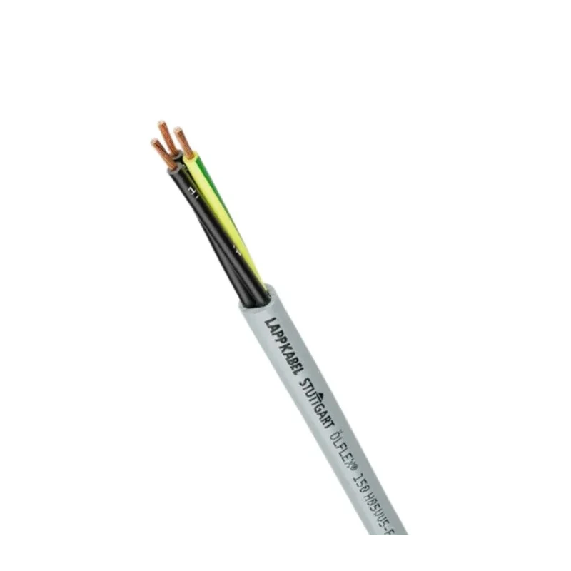 Lapp ÖLFLEX 150 Control Cable 4 Cores 17 AWG Stranded Copper PVC Grey Sheath 100 m 0015204