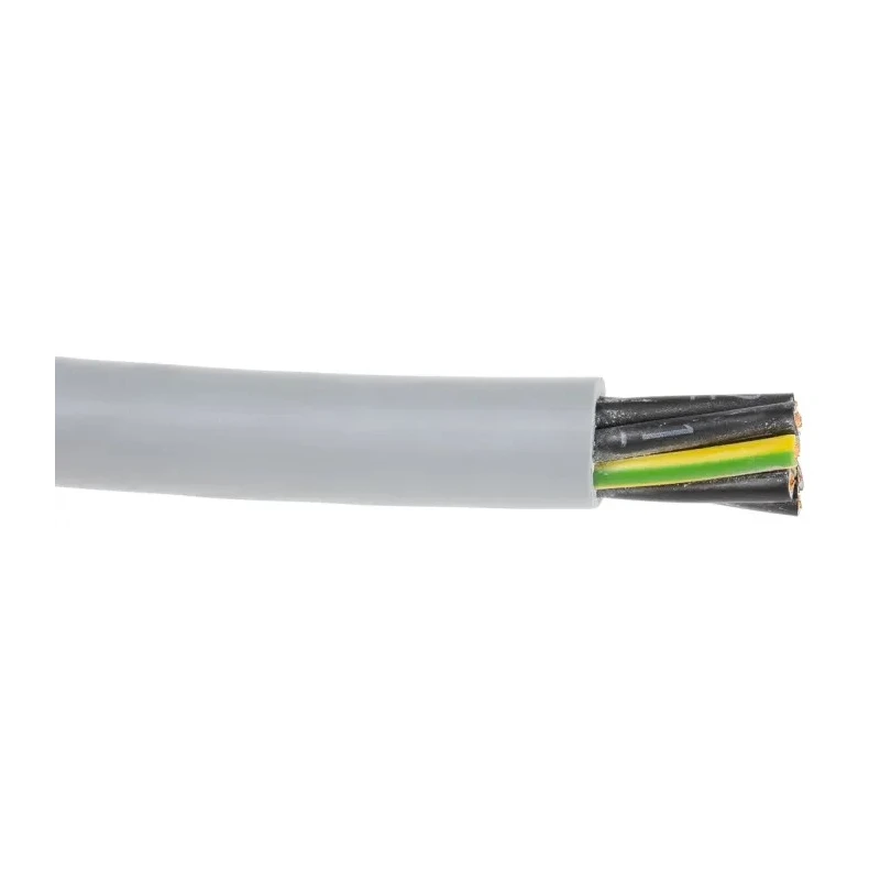 Lapp ÖLFLEX 150 Control Cable 7 Cores 15 AWG Stranded Copper Conductor Polyvinyl Chloride Grey Sheath 50m 0015307