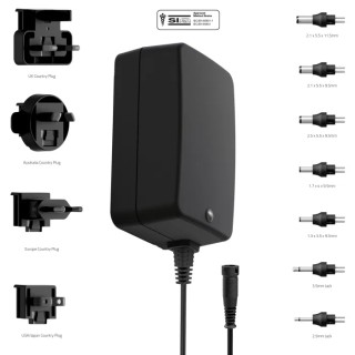 Friwo Interchangeable AC/DC Adapter 15W 5V dc Output 3A EDV1898133RS