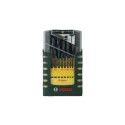 Bosch 19-Piece High Speed Steel Twist Drill Bit Set for Metal, 1 mm - 10 mm 2607019435