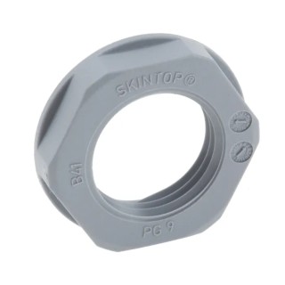 Lapp Silver Grey Fibreglass Reinforced Polyamide Cable Gland Locknut PG13.5 Thread IP68 53019010