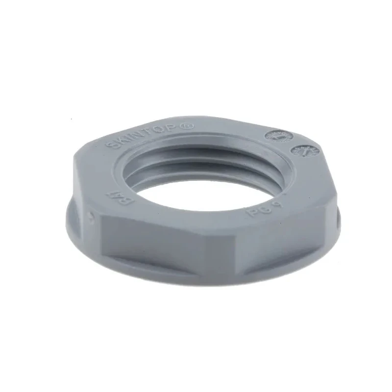 Lapp Silver Grey Fibreglass Reinforced Polyamide Cable Gland Locknut PG13.5 Thread IP68 53019010