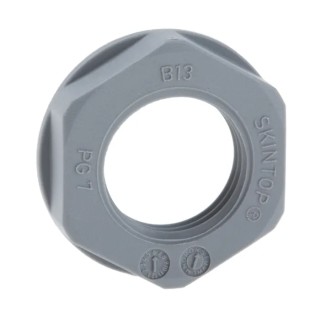Lapp Silver Grey Fibreglass Reinforced Polyamide Cable Gland Locknut PG11 Thread IP68 53019000