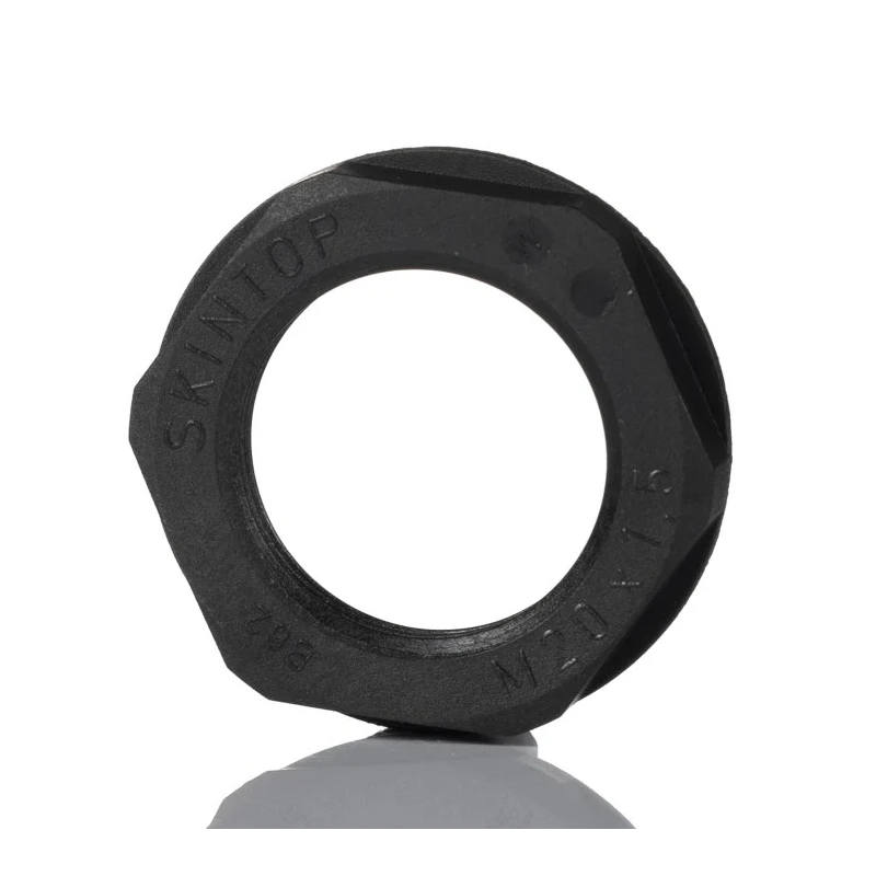 Lapp Black Fibreglass Reinforced Polyamide Cable Gland Locknut M20 Thread IP68 53119120
