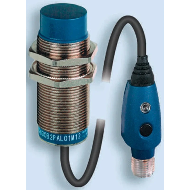 Telemecanique Sensors Threaded Barrel Inductive Proximity Sensor M12 x 1, PNP Output, 24V DC, 5 mm Detection XS612B2PAL01M12