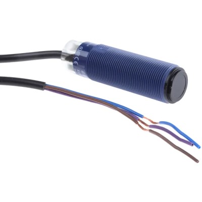 Telemecanique Sensors Through Beam Photoelectric Sensor, Barrel Style, 15 m Detection Range, IP67, IP65 XUB0AKSNL2T