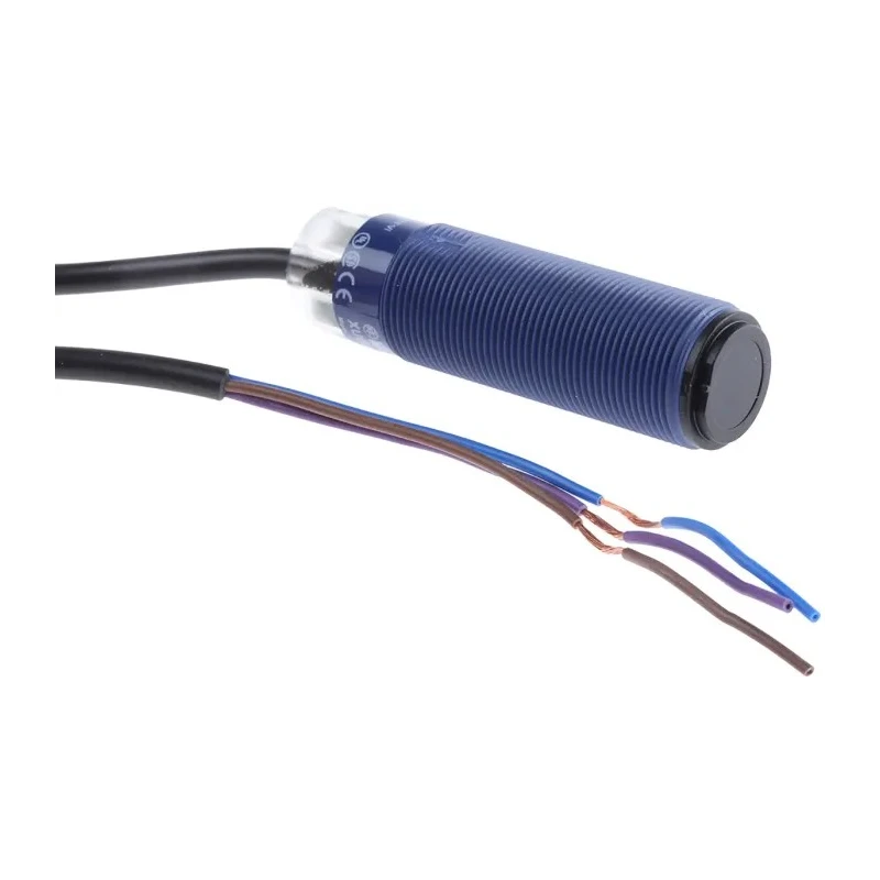 Telemecanique Sensors Through Beam Photoelectric Sensor, Barrel Style, 15 m Detection Range, IP67, IP65 XUB0AKSNL2T