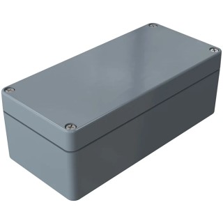 Rose Fibreglass Reinforced Polyester Enclosure Polyester Standard Series IP66 IK08 Grey Lid 160mm x 160mm x 75mm IP66