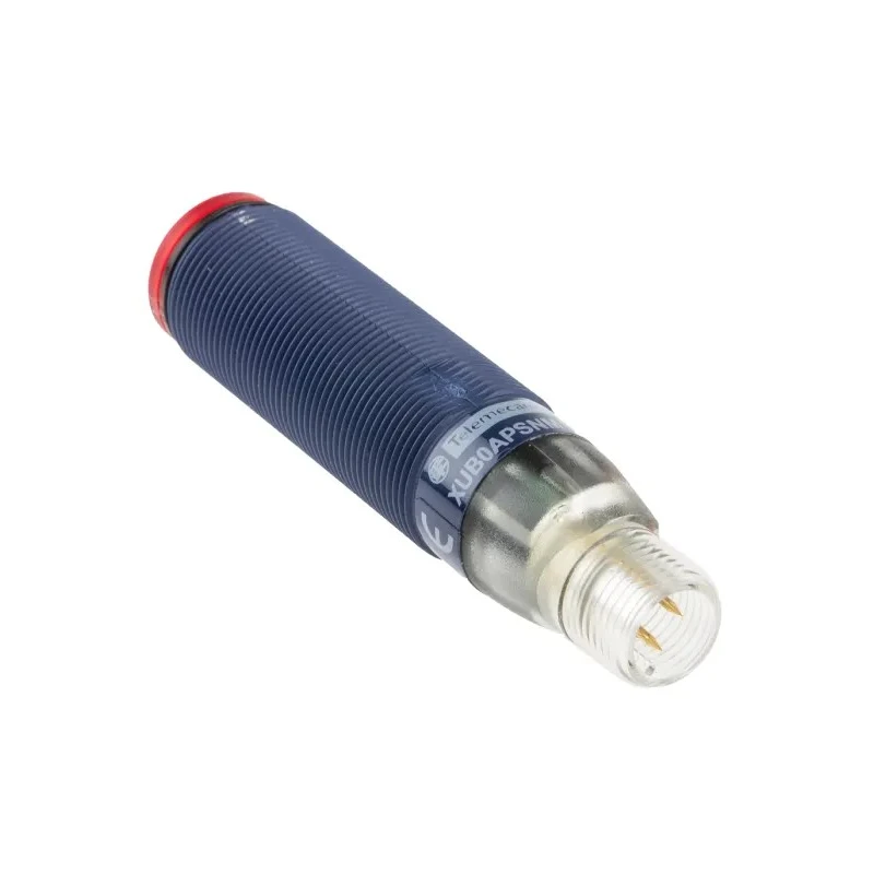 Telemecanique Sensors Through Beam Photoelectric Sensor, Barrel Style, Infrared Light, 120 mm to 15 m Detection XUB0APSNM12