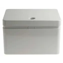 Rose Mini Polyglass Series ABS Wall Box IP65 Rated Grey 250 mm x 200 mm x 150 mm IP65