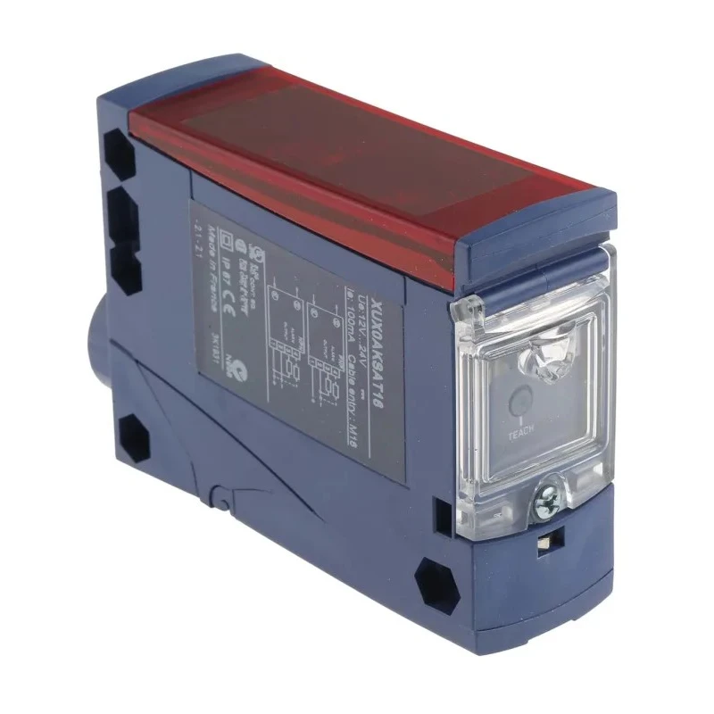 Telemecanique Sensors Through Beam Photoelectric Sensor Block Style NPN/PNP 24V DC 100mA IP65 IP67 XUX0AKSAT16