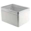 Rose Mini Polyglass Series ABS Wall Box with IP65 Transparent Door, 250 mm x 200 mm x 150 mm IP65