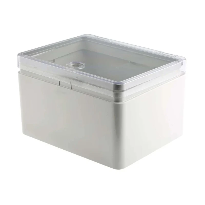 Rose Mini Polyglass Series ABS Wall Box with IP65 Transparent Door, 250 mm x 200 mm x 150 mm IP65