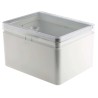 Rose Mini Polyglass Series ABS Wall Box with IP65 Transparent Door, 250 mm x 200 mm x 150 mm IP65