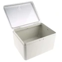 Rose Mini Polyglass Series ABS Wall Box with IP65 Transparent Door, 250 mm x 200 mm x 150 mm IP65