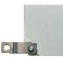 Rose Steel Enclosure Accessory Mounting Bracket for Use with ABS Mini Cabinet 46mm x 16mm 100310100