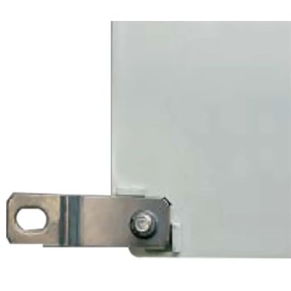 Rose Steel Enclosure Accessory Mounting Bracket for Use with ABS Mini Cabinet 46mm x 16mm 100310100