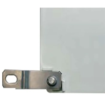 Rose Steel Enclosure Accessory Mounting Bracket for Use with ABS Mini Cabinet 46mm x 16mm 100310100