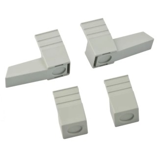 Bopla ABS Feet for Use with Ultramas Enclosures 58 mm x 17 mm x 22 mm 56012100 UM-ASK