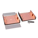 Hammond Flame Retardant ABS Black Instrument Case IP54 Rated 64mm Height 206mm Width 180mm Length 1598RDBK