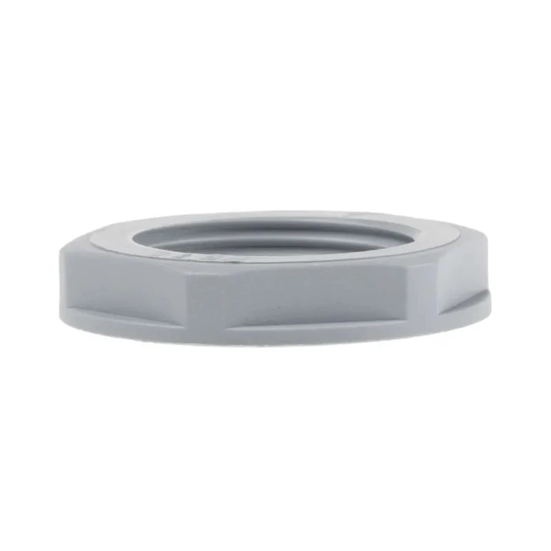 Lapp Silver Grey Fibreglass Reinforced Polyamide Cable Gland Locknut, PG29 Thread, IP68 53019040