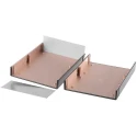 Hammond Black Flame Retardant ABS Instrument Case 75.8 mm Height, 280.1 mm Length, 199.5 mm Width 1598RJBK
