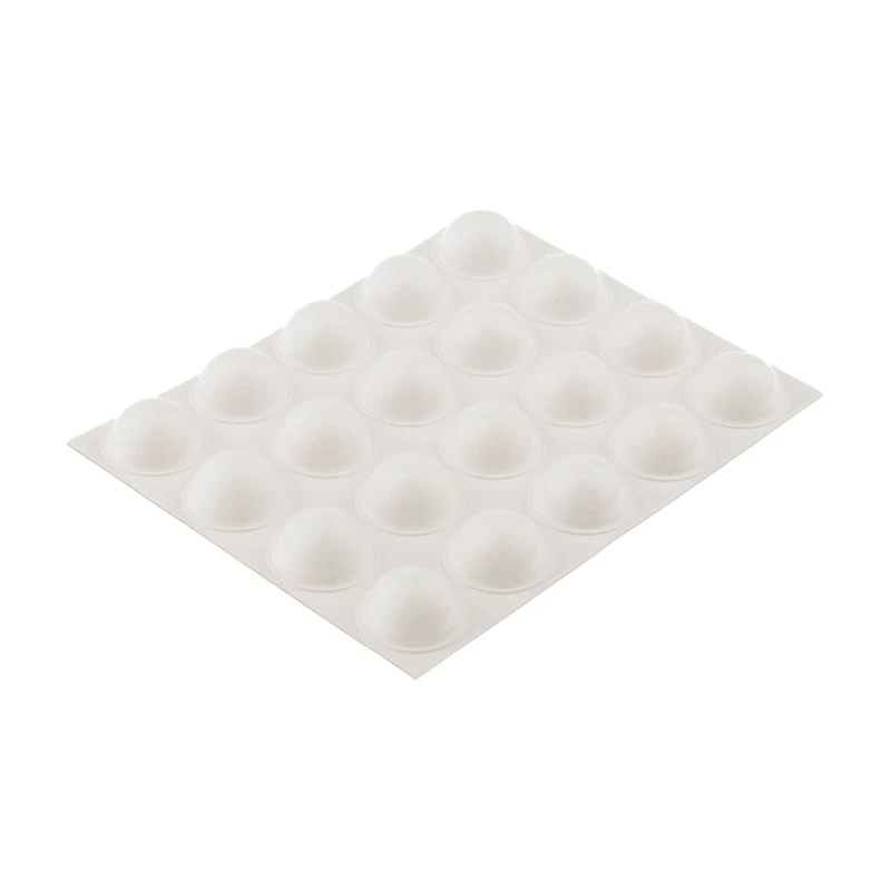3M Hemispherical Polyurethane Self-Adhesive Feet 16mm Diameter 47.7mm Width 50ft Length SJ 5027 WHITE
