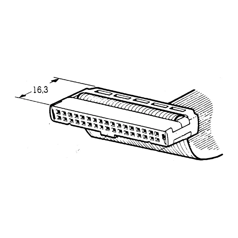 3M Strain Relief Clip for use with 3000 Series 3448-3050