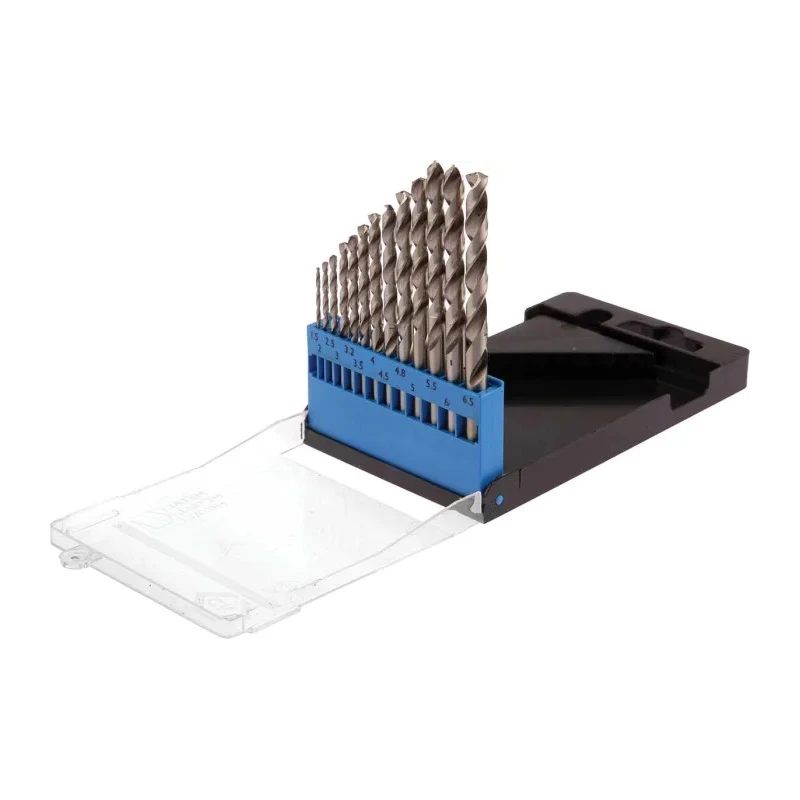 CK 13-Piece Multi-Material HSS Twist Drill Bit Set 1.5-6.5 mm Diameter T3102