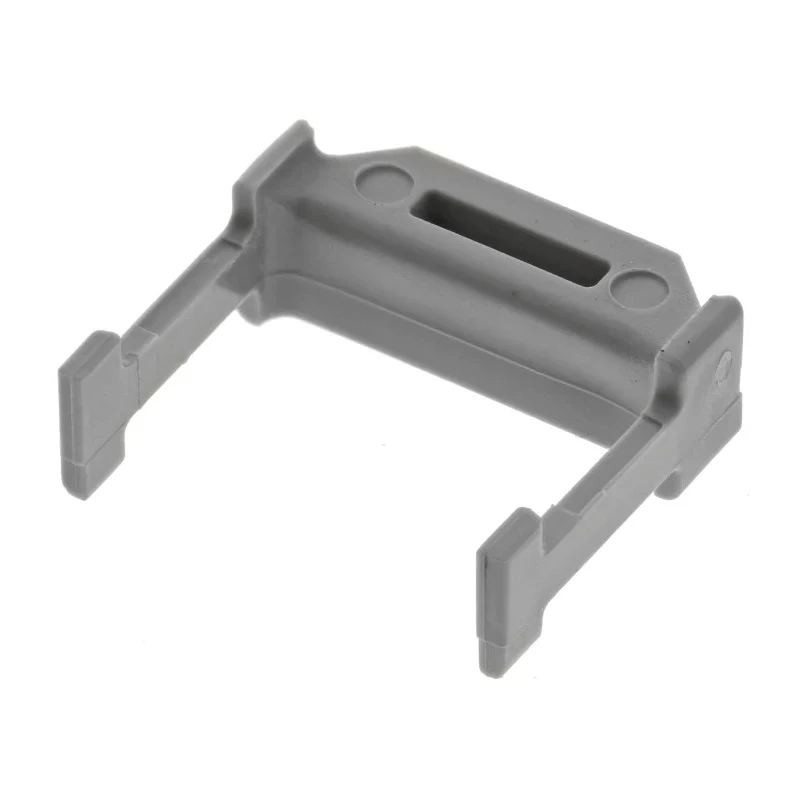 3M Strain Relief Clip for 3000 Series Ribbon Cable Connectors Glass Filled Polyester Grey 3448-3010
