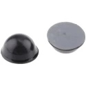 3M Hemispherical Polyurethane Self-Adhesive Feet, 19 mm Diameter, 9.6 mm Width x 9.6 mm Length SJ 5017 BLACK