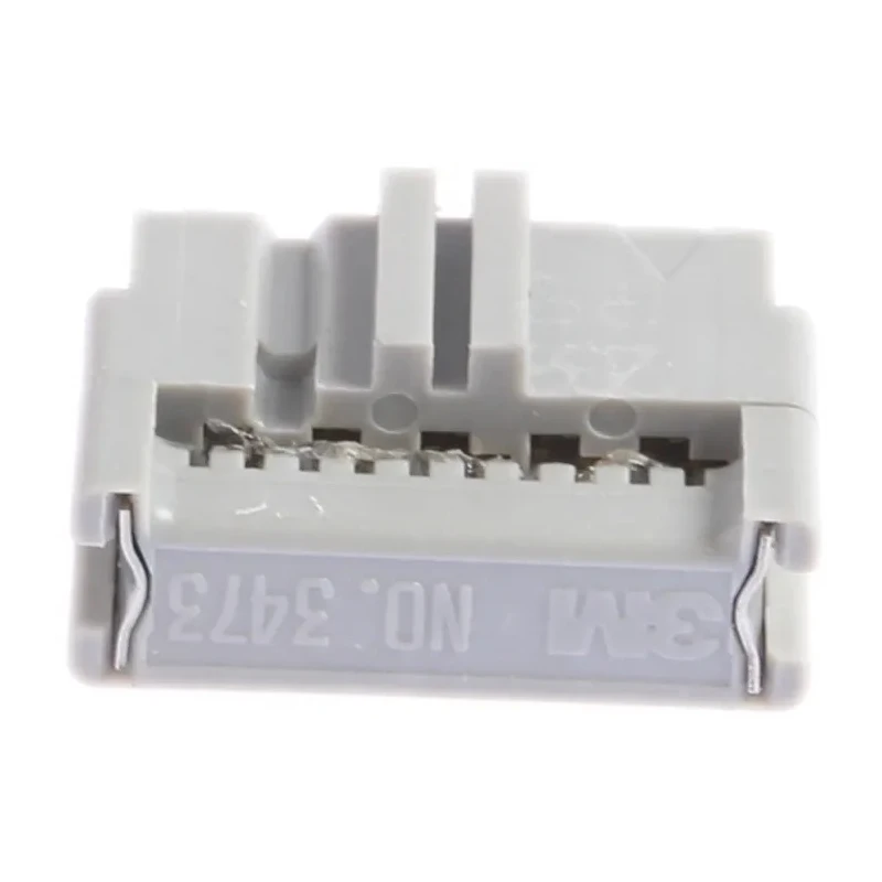 3M 10-Way IDC Connector Female for Cable 2 Row, 1A Current, 2.54mm Pitch, Shrouded, Right Angle 3473-6600
