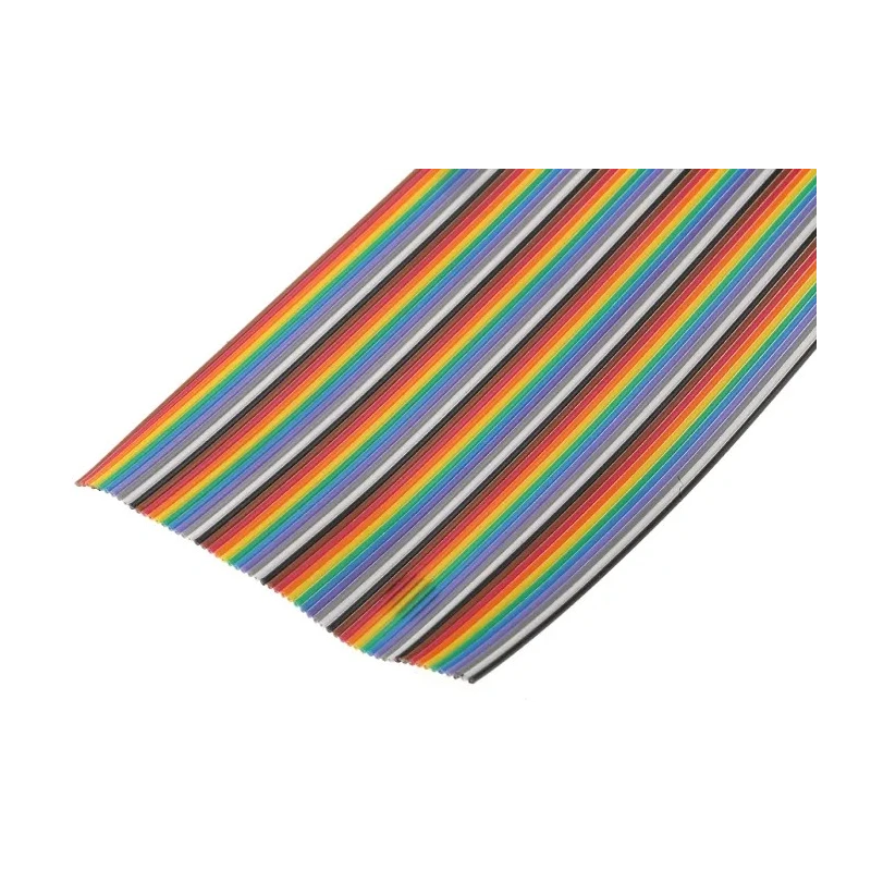 3M 3302 Series Ribbon Cable, Ribbon Type, 1.27 mm Pitch, 60 Conductors, 30 m Length, 300V, Tin Copper Wire 3302-60 100FT