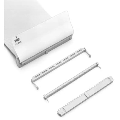 3M 40-Way Female IDC Connector for Cable 2 Row, 1A, 2.54mm Pitch, 3000 Series 3417-6600