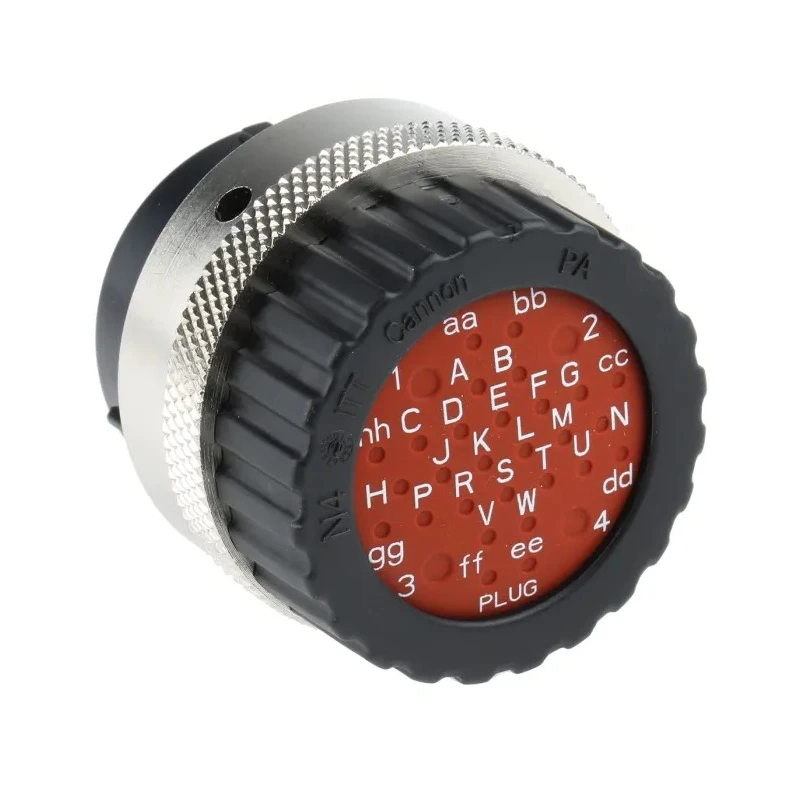ITT Cannon Circular Connector 32 Contacts Cable Standard Plug Male IP67 Trident Neptune Series TN6S24-0428P1L / 192900-0015