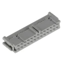 3M 26-Way IDC Connector Female for Cable, 2 Row, 1A Current, 2.54mm Pitch, Right Angle, Gold over Nickel Plating 3399-6600
