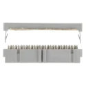 3M 26-Way IDC Connector Female for Cable, 2 Row, 1A Current, 2.54mm Pitch, Right Angle, Gold over Nickel Plating 3399-6600