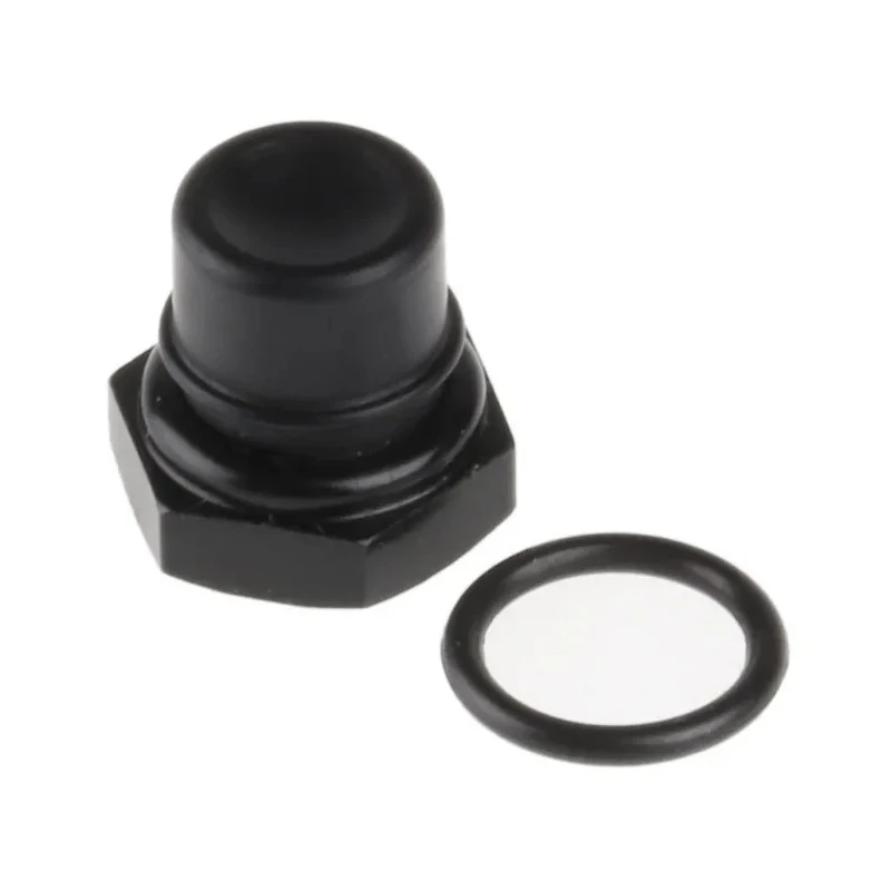 APEM Black Push Button Boot for Use with 13000 Series, 18000, 9000 Push Button Switch U1320