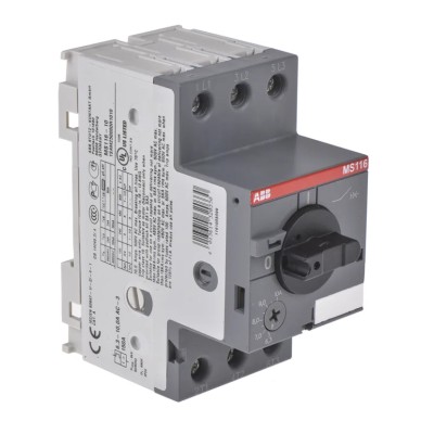 ABB 10A 3-Pole Motor Protection Circuit Breaker 690V -25°C to 70°C MS116