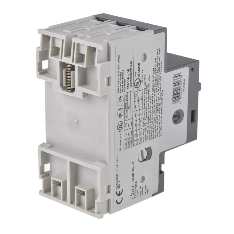 ABB 10A 3-Pole Motor Protection Circuit Breaker 690V -25°C to 70°C MS116