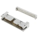 3M 26-Way IDC Connector Male for Cable Mount, Shrouded, 2 Row, 125V, 1A Current, Series 4600, Model 4626-6001