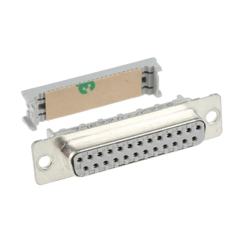 3M 8300 25 Way Right Angle 2.74 mm Pitch Cable D-Sub Connector Female 8325-6009
