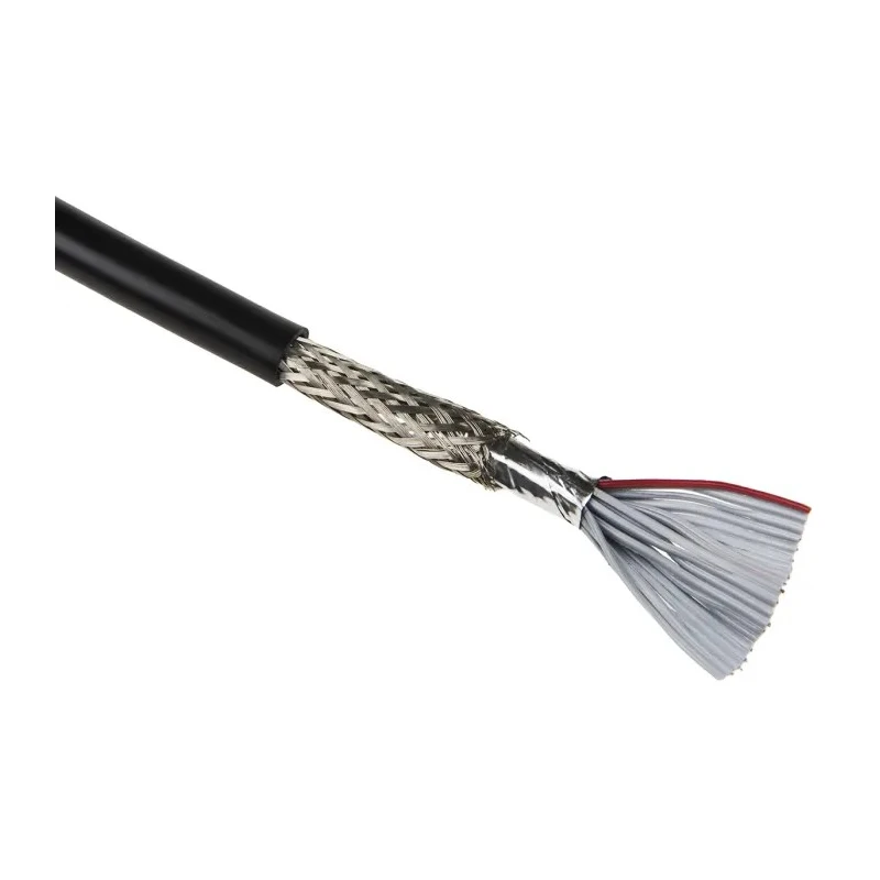 3M Ribbon Cable Round, 1.27 mm Pitch, 20 Conductors, 28AWG, Screened, 30 m Length 3659-20