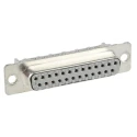 3M 8300 25 Way Right Angle 2.74 mm Pitch Cable D-Sub Connector Female 8325-6009