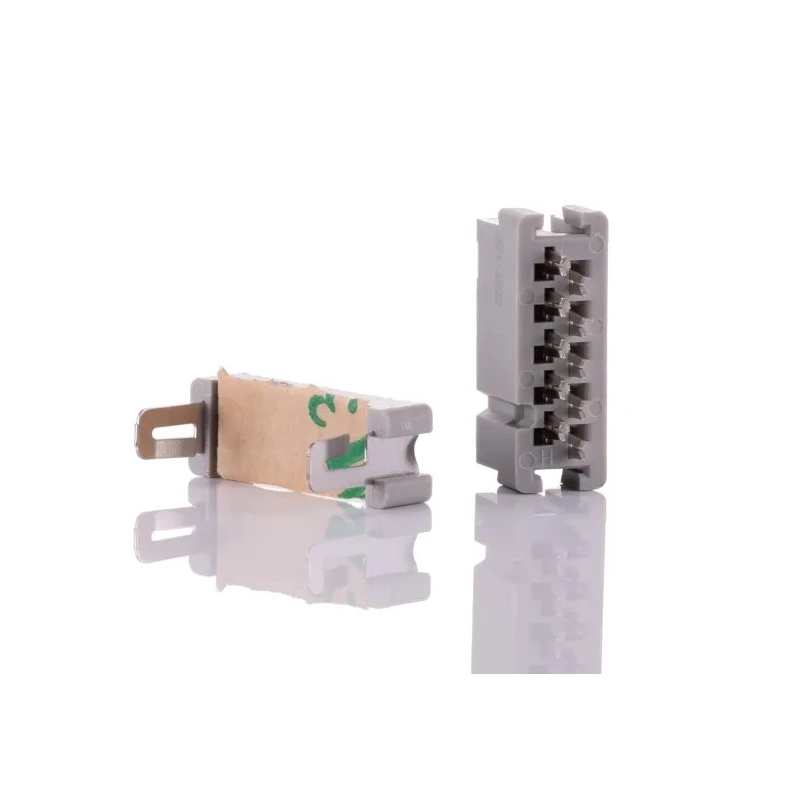 3M 10-Way IDC Connector Female for Cable, 2 Row, 1kV, 1A, 2.54mm Pitch, Right Angle, Gold over Nickel Contact 3473-6000