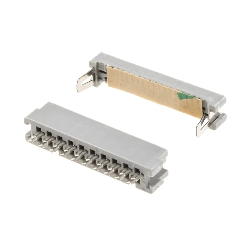 3M 20-Way IDC Connector Female for Cable, 2 Row, 1 A, 1000 V AC, Right Angle, Gold over Nickel Plating 3421-6000